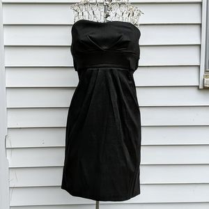 Alyn Paige New York black shimmery strapless dress